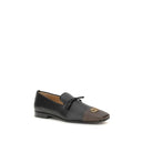Valentino Garavani Black Leather Slip-On Loafers