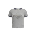Chloé Gray Cotton Clothing