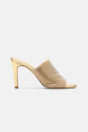 LS -UNITARIO SHOES - CRYSTAL PEACH/GOLD