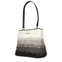 Michael Kors Black Raffia Shoulder Bag