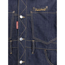 Dsquared² Blue Cotton Denim Jacket