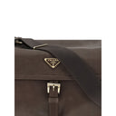 Prada Brown Recycled Polyamide Shoulder Bag