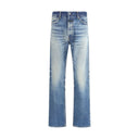 Fear Of God Blue Cotton Straight-Leg Jeans