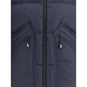 Moncler Grenoble Blue Polyester Full-Length Jacket