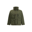 Barbour Green Polyester Shell Jacket