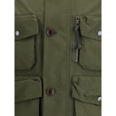 Barbour Green Polyester Shell Jacket
