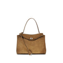 Balenciaga Brown Calf Leather Bos Taurus Shoulder Bag