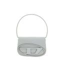 Diesel White Calf Leather Bos Taurus Shoulder Bag