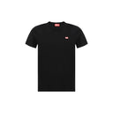 Diesel Black Cotton T-Shirt