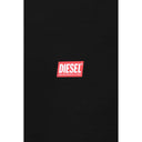Diesel Black Cotton T-Shirt