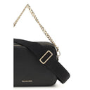 Michael Kors Black Calf Leather Bos Taurus Shoulder Bag