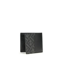Fendi Black Calf Leather Bos Taurus Wallet