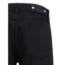 Stone Island Black Cotton Jeans Denim
