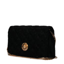Versace Black Fabric Clutch Bag