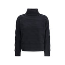 Max Mara Black Wool Sweatshirt