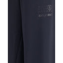 MM6 Black Polyester Athletic Pants