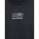 MM6 Black Polyester Sweatshirt