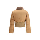 Fendi Brown Polyester Full-Length Jacket