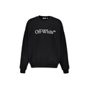 Off-White Black Cotton Sweatshirt