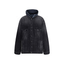 Balenciaga Black Cotton Denim Jacket