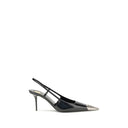 Saint Laurent Black Leather Pumps