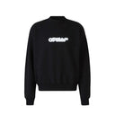 Off-White Black Cotton Sweatshirt
