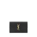 Saint Laurent Black Calf Leather Bos Taurus Shoulder Bag