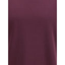 Brunello Cucinelli Purple Cotton T-Shirt