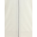 Brunello Cucinelli White Cashmere Cardigan