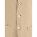 Brunello Cucinelli Beige Cashmere Coat