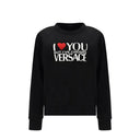 Versace Black Cotton Sweatshirt