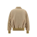 Palm Angels Beige Polyamide Bomber