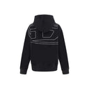 Diesel Black Elastane Sweatshirt