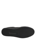 Dolce & Gabbana Black Leather Heart Embellished Sneakers Shoes