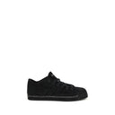 Y-3 Black Leather Low Top Sneakers