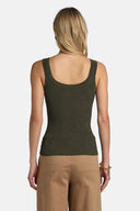 LS -ZAIDA TOP - MILITARY GREEN