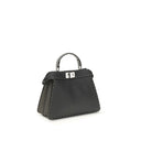 Fendi Gray Leather Handbag