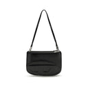 Diesel Black Calf Leather Bos Taurus Shoulder Bag
