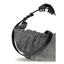 Diesel Silver Cotton Shoulder Bag