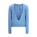 Marni Light Blue Cashmere Sweatshirt