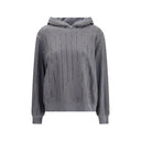 Brunello Cucinelli Gray Cotton Sweatshirt