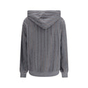 Brunello Cucinelli Gray Cotton Sweatshirt
