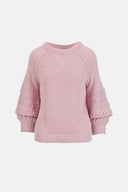 LS -COPERCHIO PULLOVER - ROSE