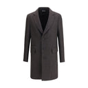 ZEGNA Brown Wool Coat