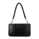 Tom Ford Black Leather Shoulder Bag