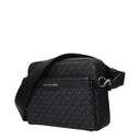 Michael Kors Black Fabric Crossbody Bag