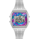 Adidas Gray Stainless Steel Digital Watch
