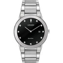 Citizen Gray Stainless Steel Dress Watch