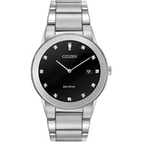 Citizen Gray Stainless Steel Dress Watch