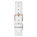 Furla White Leather Dress Watch